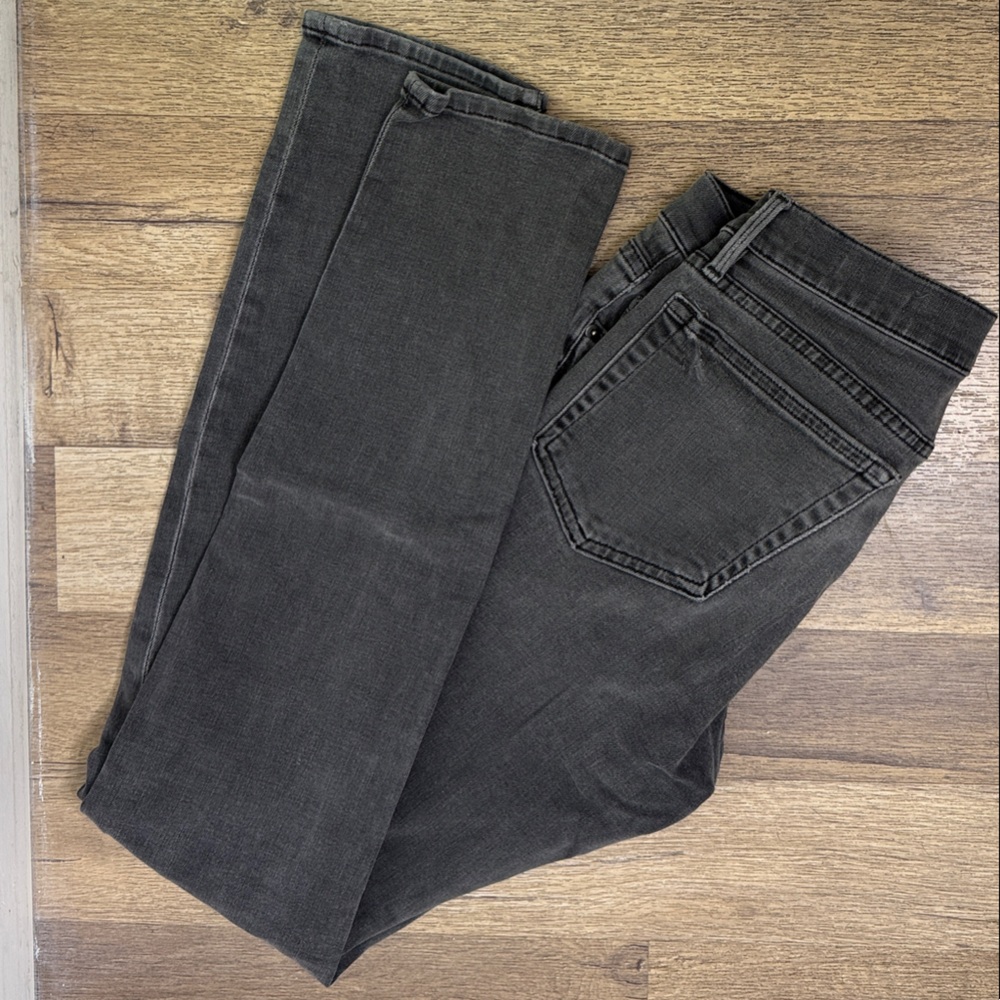 Frame Denim women black Washed Charcoal Skinny Jeans size 29